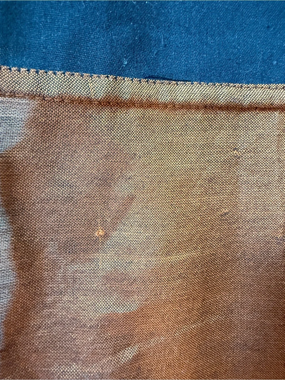 Tapestry Wall Hanging Rust & Black Taoist Proverb The Journey is the Reward